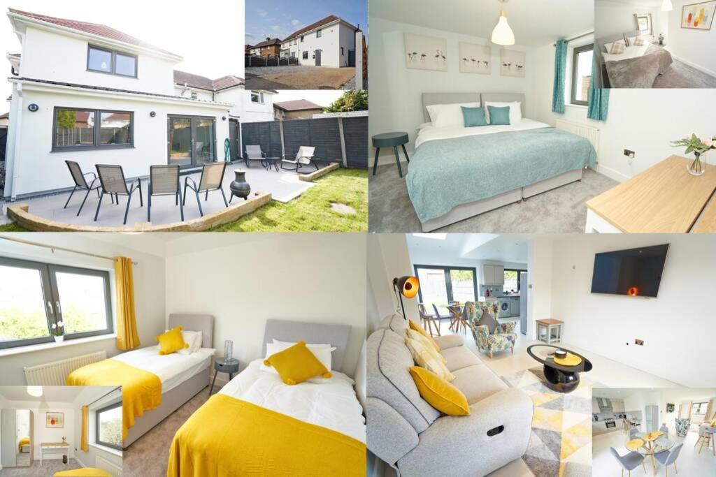 Home From Home - 4 Double Bed House With Parking Slough Bagian luar foto